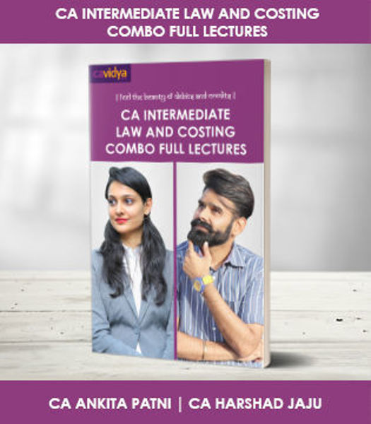 Picture of CA INTERMEDIATE LAW AND COSTING COMBO FULL LECTURES
