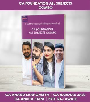 Picture of CA FOUNDATION COMBO ENGLISH VERSION MATH (RAJ AWATE)