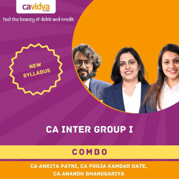 Picture of CA INTER NEW SYLLABUS COMBO GROUP I COMBO FULL LECTURES LIVE